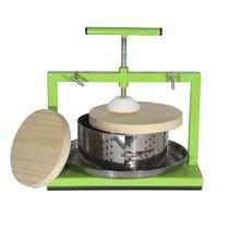 Kit Prensa Queijo + Forma Inox regulável + 2 madeira