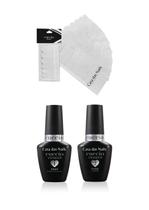 Kit prep passo 1 + fuse passo 2 + Fibra Pré Cortada c/10 Unidades