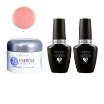 Kit Prep Passo1+Fuse Passo2+Gel Star Nail Pink T3 28G Cuccio