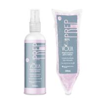 Kit Prep Spray Higienizante Proteção para Unhas Vòlia + Prep Refil