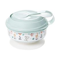 Kit Preparador De Papinhas Infantil Bebe Amassador Frutas Legumes + Ventosa E Colher -