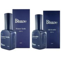 Kit Preparadores Bluwe Primer Passo 1 + Adesivador Passo 2