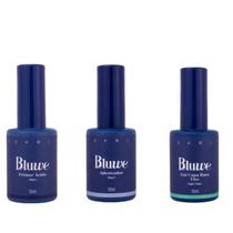 Kit Preparadores Step 1 + Step 2 + Gel Base 10ml - Bluwe