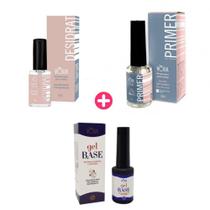 Kit preparadores volia novidade alongamento de unhas