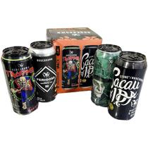 Kit Presente 4 Cervejas Ipa Bodebrown Premium 473ml + caixa