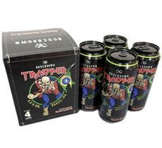 Kit Presente 4 Cervejas Trooper Iron Maiden Ipa 473ml