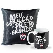 Kit Presente Almofada e Caneca Corinthians Oficial Licenciado Sude