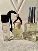 Kit Presente Aromatizador P/ Carro Pingente Spray e Refil Perfume Carro Novo Kit Presente Aromatizador P/ Carro Pingente Spray e Refil Perfume Carro Novo