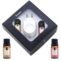 Kit Presente Aromatizador Standard Via Aroma - Flor de Cereja e Vanilla Kit Presente Aromatizador Standard Via Aroma - Flor de Cereja e Vanilla