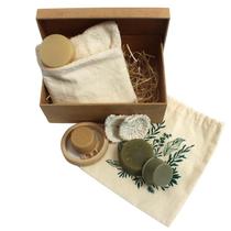 Kit Presente Banho Vegano - 4 Sabonetes Natural Artesanal