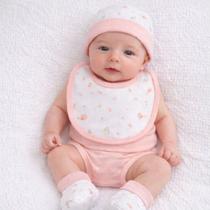 Kit Presente Bebê Menina 5 Peças 00-06 Meses Pimpolho 9498