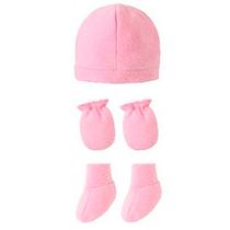 Kit Presente Bebê Recém Nascido Inverno Gorro + Luva + Meia