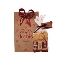 Kit Presente Biscoito Caseiro Disquinho de Queijo