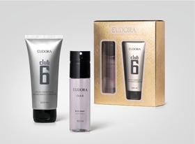 Kit Presente Body Spray Club 6(2 Itens) Natal 3025 - Eudora