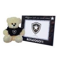 Kit Presente Botafogo Ursinho Urso Que fala + Porta Retrato