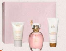 Kit presente boticário leau de lily soleil Kit presente boticário leau de lily soleil