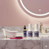 Kit presente cabelo de salão em casa com banheira e escova Kit presente cabelo de salão em casa com banheira e escova