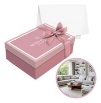 Kit Presente Caixa Peq 24x18cm Muito Especial Seda Fita Laço Rosa Kit Presente Caixa Peq 24x18cm Muito Especial Seda Fita Laço Rosa