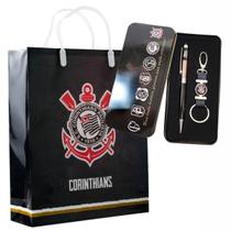 Kit Presente Caneta Chaveiro Terra Sagrada Corinthians