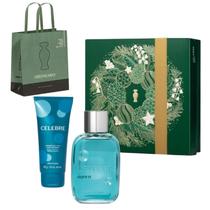 Kit Presente Celebre Agora Masculino Colônia e Shower Gel O Boticário 2 itens REF 86195 Kit Presente Celebre Agora Masculino Colônia e Shower Gel O Boticário 2 itens REF 86195
