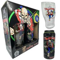 Kit Presente Cerveja Trooper 473ml + Copo Trooper 600ml