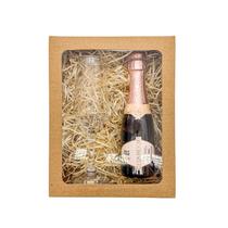 Kit Presente Chandon Baby Brut Rosé 187ml + Taça Flute
