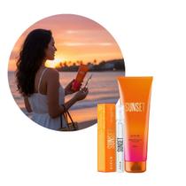Kit Presente Ciclo Sunset Hidratante 240ml + Colônia 10ml