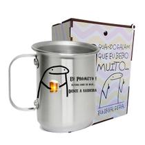 Kit Presente Comida De Boteco Com Caneca De Alumínio