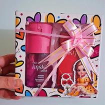 kit Presente Deo colonia Splay kriska Shock mais sabonete kit Presente Deo colonia Splay kriska Shock mais sabonete
