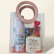 Kit Presente Dia Das Mães Bolsa Transparente Completa Kit Presente Dia Das Mães Bolsa Transparente Completa