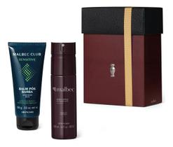 Kit Presente Dia Dos Pais Malbec Cuidados (2 Itens)