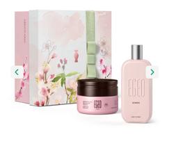 Kit Presente Egeo Choc: Colônia 90ml + Hidratante 250g Fragrância Gourmand Kit Presente Egeo Choc: Colônia 90ml + Hidratante 250g Fragrância Gourmand