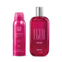 Kit Presente Egeo Dolce: Desodorante Colônia 90ml + Desodorante Aerossol 75g Cada