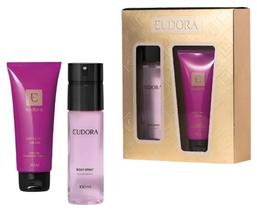 Kit Presente Eudora Tradicional (2 Itens): Creme Corporal 100ml + Body Splash 100ml