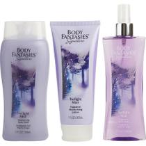 Kit Presente Feminino Body Fantasies Twilight Spray Corporal 240 Ml&Loção 207 Sabonete Líquido 355