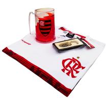 Kit Presente Flamengo - Camisa / Caneca / Chaveiro Oficial