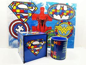 Kit Presente Heróis do Amor para Autistas - Coleção TEA & AMOR