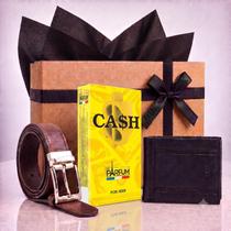 Kit Presente Homem Cash Men Le Parfum Paris Elysees 75ml Carteira Cinto Caixa Premium Original Kit Presente Homem Cash Men Le Parfum Paris Elysees 75ml Carteira Cinto Caixa Premium Original