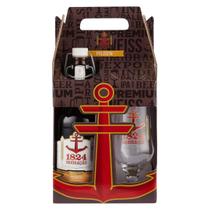 Kit presente imigração 1 cerveja pilsen 500ml + copo Kit presente imigração 1 cerveja pilsen 500ml + copo