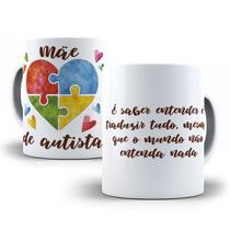 Kit Presente Mãe de Autista - Caneca, Chaveiro e Cordão Kit Presente Mãe de Autista - Caneca, Chaveiro e Cordão