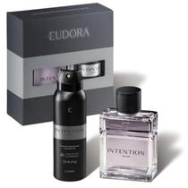 Kit Presente Masculino Perfume Eudora Intention For Man