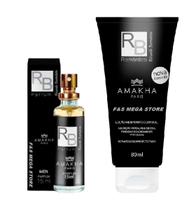 Kit Presente Masculino Perfume Hidratante RB Amakha Paris Kit Presente Masculino Perfume Hidratante RB Amakha Paris