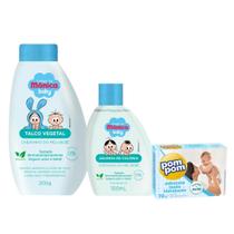 Kit Presente Mimo Talco Colônia E Sabonete Bebê Kit Presente Mimo Talco Colônia E Sabonete Bebê