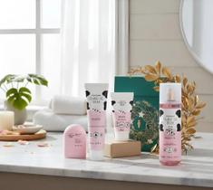 Kit Presente Natal Cuide-se Bem Deleite (4 Itens) c/ Sacola