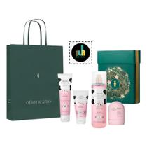 Kit Presente Natal Cuide-se Bem Deleite (4 Itens) c/ Sacola
