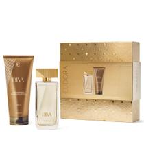 Kit Presente Natal Diva: Desodorante Colônia 100ml + Loção Hidratante Desodorante Corporal 200ml