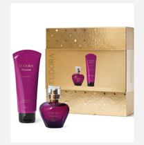 Kit Presente Natal Kiss Me Cabernet: Desodorante 50ml+loção perfumada Desodorante corporal 100ml