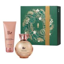 Kit Presente Natal Perfume Liz Desodorante ColÔnia e Creme hidratante corporal Feminino (2 Itens)