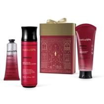 Kit Presente Nativa Spa Ameixa Natal 2024 3 itens O Boticário Kit Presente Nativa Spa Ameixa Natal 2024 3 itens O Boticário