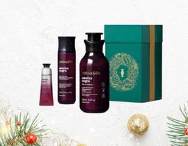 Kit Presente Nativa SPA Ameixa Negra (3 itens) O Boticário Kit Presente Nativa SPA Ameixa Negra (3 itens) O Boticário